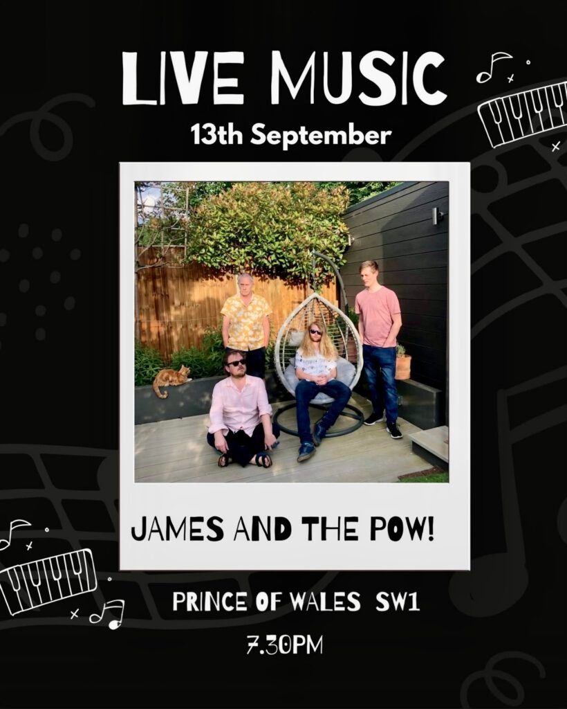 Pimlico local band playing at Prince of Wales, Pimlico, London SW1