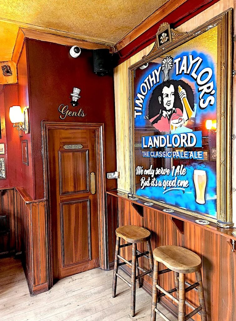 Traditional Pub Wall Décor at The Prince of Wales Pub,Pimlico SW1 London